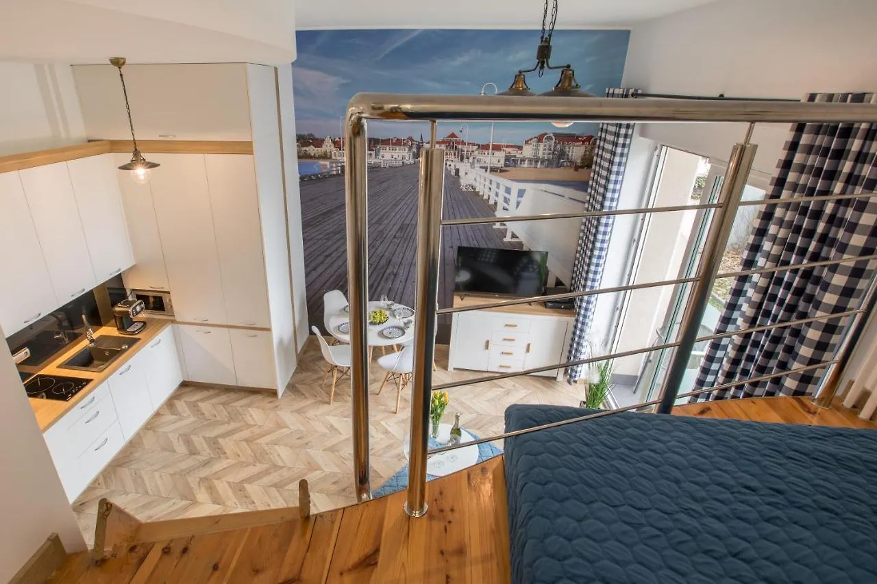 Apartament Chopina 5 M5 - Centrum Sopotu 3 Min Do Monciaka 0*, Sopot Poland
